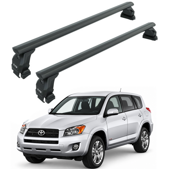Toyota RAV4 (XA30) 2006-2012 Roof Rack Cross Bars Normal Roof, Black product image