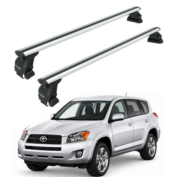Toyota RAV4 (XA30) 2006-2012 Roof Rack Cross Bars Normal Roof, Silver product image