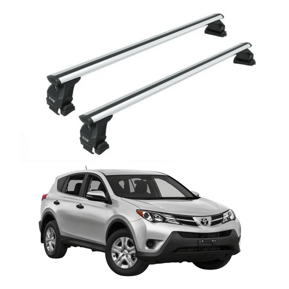 Toyota RAV4 (XA40) 2013-2018 Roof Rack Cross Bars Normal Roof, Silver product image
