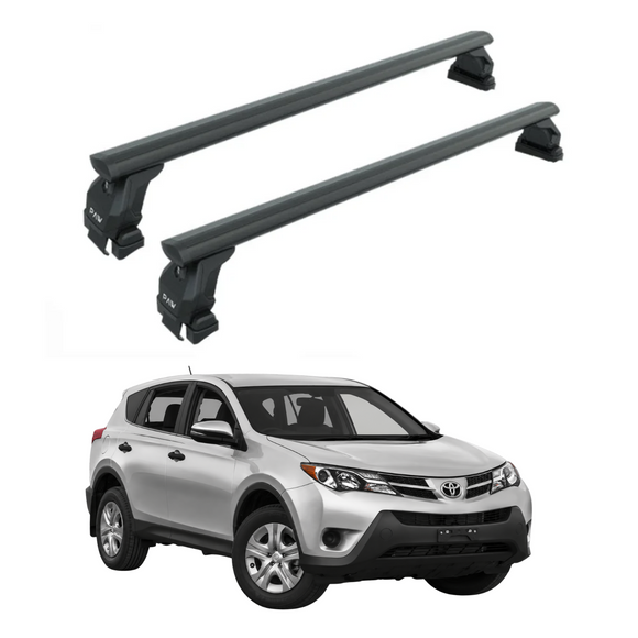 Toyota RAV4 (XA40) 2013-2018 Roof Rack Cross Bars Normal Roof, Black product image