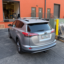 Toyota RAV4 (XA40) 2013-2018 Roof Rack Cross Bars Raised Rail, Silver product image