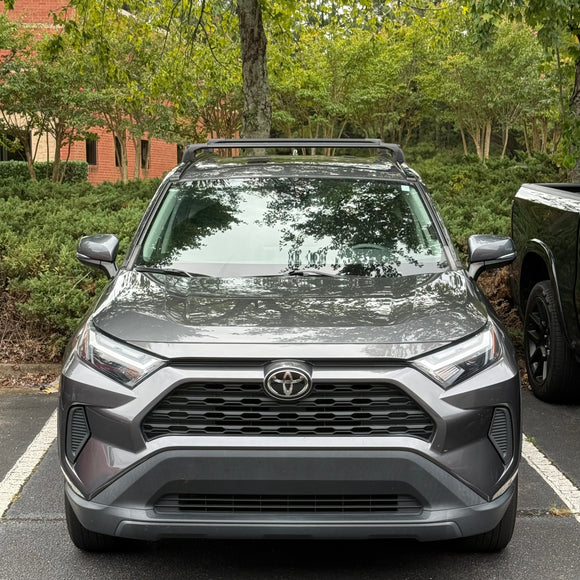Toyota RAV4 Gen 5 (XA50) 2019-2025 Roof Rack Cross Bars Flush Rails, Black product image