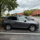 Toyota RAV4 Gen 5 (XA50) 2019-2025 Roof Rack Cross Bars Flush Rails, Black product image