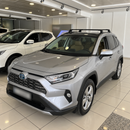Toyota RAV4 Gen 5 (XA50) 2019-2025 Roof Rack Cross Bars Flush Rails, Silver product image