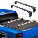 For Ford Maverick (2022-2025) | Bed Rack Cross Bars (Aluminum, Black)-1