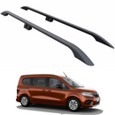 For Renault Grand Kangoo Roof Side Rails, Plus Black-1
