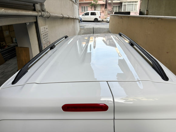 For Renault Kangoo Lwb 2021-2025 Long Roof Side Rails, Plus Silver