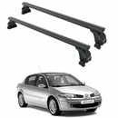 For Renault Megane 2 2002-2009 Roof Rack System Carrier Cross Bars Aluminum Black-1