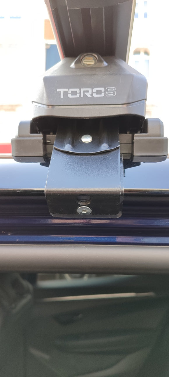 For Renault Megane E-Tech 2023-2025 Roof Rack System Carrier Cross Bars Aluminum Black