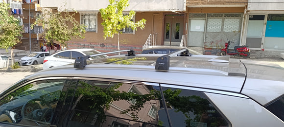 For Nissan X-Trail T33 2021-2025 Roof Rack Cross Bars Flush Rail Silver