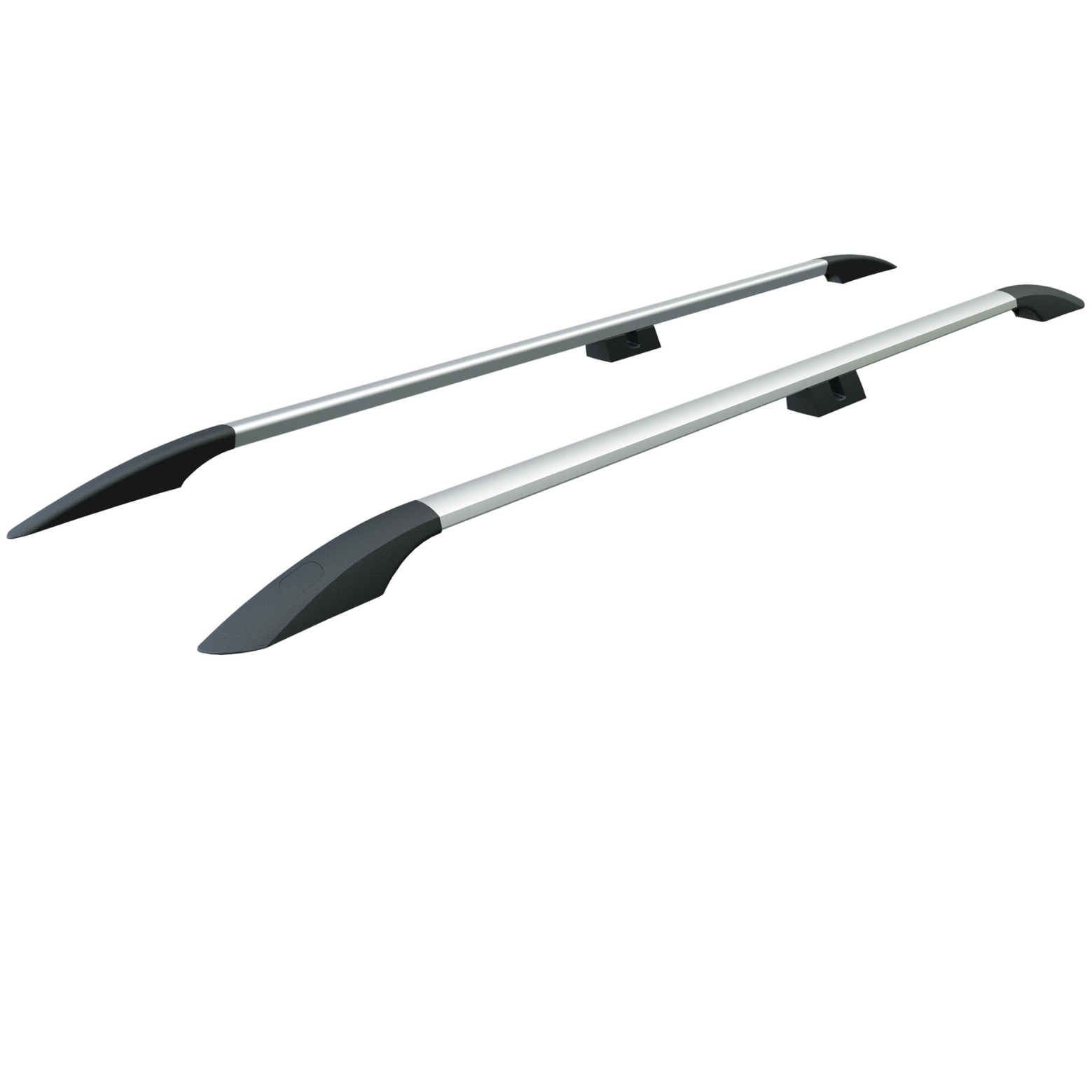 For Volkswagen Caddy III Roof Side Rails, Plus Silver 2003-2019