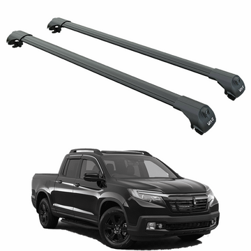 Roof Rack Cross Bars Set For Honda Ridgeline 2017-2025 Black