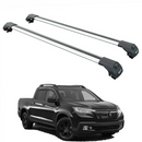 Roof Rack Cross Bars Set For Honda Ridgeline 2017-2025 Silver-1