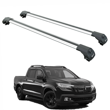 Roof Rack Cross Bars Set For Honda Ridgeline 2017-2025 Silver