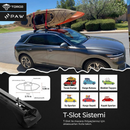 Peugeot 5008 (2010-2017) Rooftop Carrier Cross Bars - Pratik Series-8