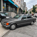 For Mercedes-Benz S-Class (W126) 1979-1991 Roof Rack Cross Bars Rain Gutters, Silver-2