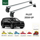 For Honda Pilot 2016-2022 Roof Rack Cross Bars Normal Roof Alu Silver-2