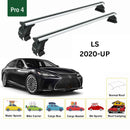 For Lexus LS 2020-2025 Roof Rack Cross Bars Normal Roof Alu Silver-2