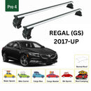 For Buick Regal (GS) 2017-2025 Roof Rack Cross Bars Normal Roof Silver-2