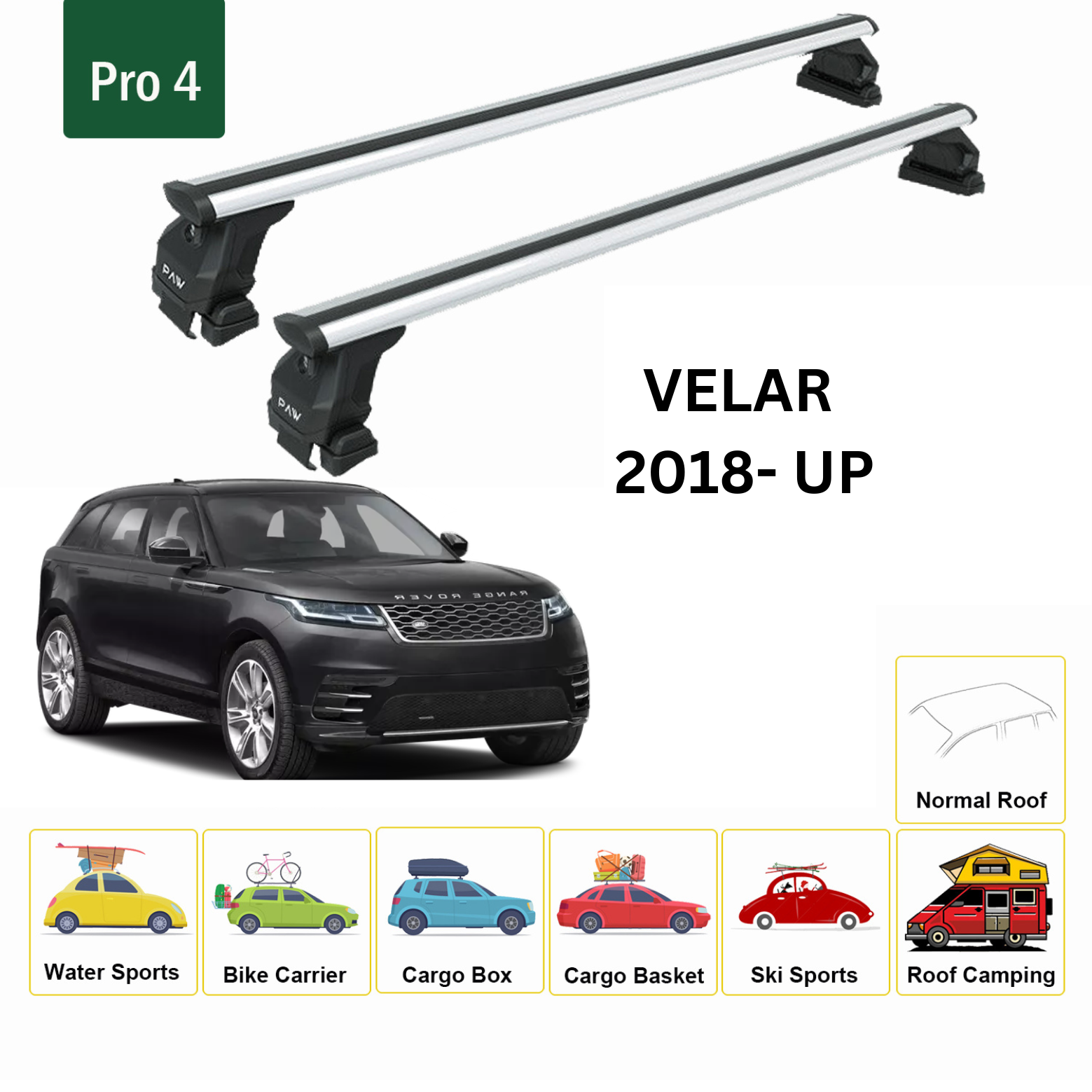 Range rover discount velar cross bars