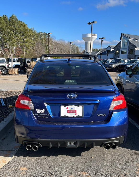 Für Subaru WRX 2018-Up Dachträger Querstange Metallhalterung Fixpunkt Alu Silber