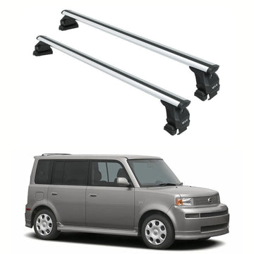 For Scion XB (2004-2006) Aluminium Roof Rack System, Cross Bar, Normal Roof, Silver