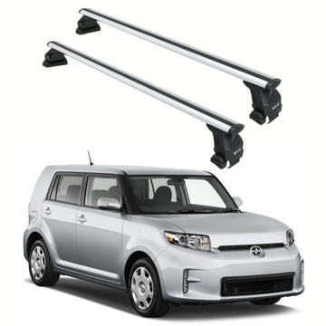 For Scion XB (2007-2019) Aluminium Roof Rack System, Cross Bar, Normal Roof, Silver