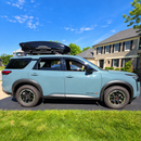 For Nissan Pathfinder Rock Creek 2023-Up Roof Rack Cross Bars Tubular Rack, Black-7