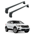 For Kia Seltos LX (2022-2025) Roof Rack Cross Bars Normal Roof, Black-1
