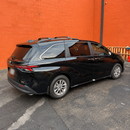 Toyota Sienna (XL40) 2021-Up Roof Rack Cross Bars Raised Rail, Black product image