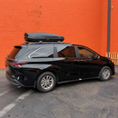 Toyota Sienna (XL40) 2021-Up Roof Rack Cross Bars Raised Rail, Black product image