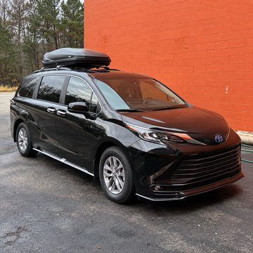 Toyota Sienna (XL40) 2021-Up Roof Rack Cross Bars Raised Rail, Silver product image