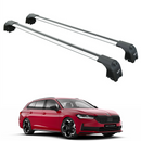 222. Kompatibel mit abschließbaren Aluminium-Dachträgern für Fahrzeuge mit Standarddach Toros Pro 2 Black-1