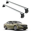 444. Kompatibel mit abschließbaren Aluminium-Dachträgern für Fahrzeuge mit Standarddach Toros Pro 4 Silver-1