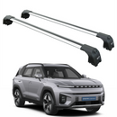 For KGM Torres EVX 2024-2025 Roof Rack System, Aluminium Cross Bar, Flush Rail, Silver-1