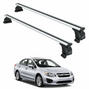 For Subaru Impreza Sedan 2007-2014 Roof Rack Cross Bar Fix Point Pro Fix Silver-1