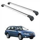 For Subaru Outback Wagon B13 2003-2009 Roof Rack Cross Bars Raised Rail Alu Silver-1
