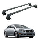For Suzuki Kizashi 2010-2016 Roof Rack Cross Bars Fix Point Black-1
