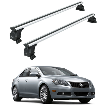 Für GMC Sierra 1500 2019-Up Dachträgersystem, Aluminium-Querstange, Metallhalterung, abschließbar, Schwarz 