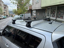 For Suzuki Swift 2010-2017 Roof Rack Cross Bars Fix Point Alu Silver-7