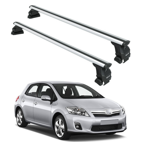 For Toyota Auris 2007-2013 Roof Rack Cross Bars Normal Roof Alu Silver