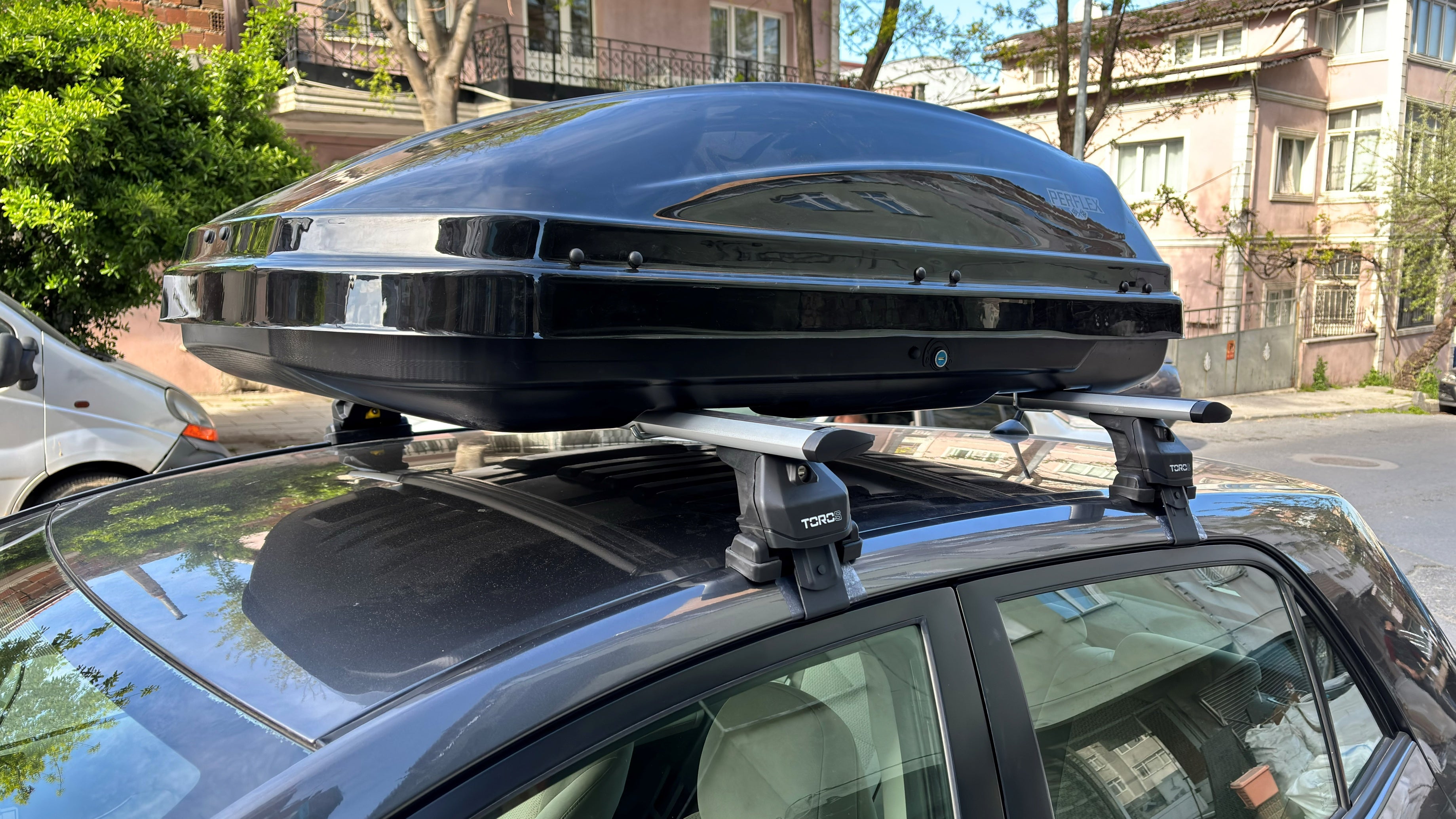 For Toyota Auris 2007-2013 Roof Rack Cross Bars Normal Roof Alu Silver