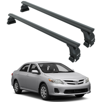 For Toyota Corolla 2007-2013 Roof Rack Cross Bars Normal Roof Black
