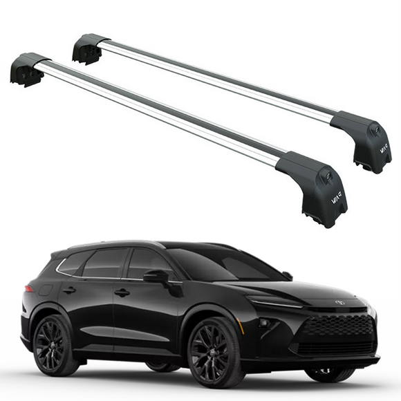 Kompatibel mit Buick Encore ab 2013. Abschließbare Aluminium-Dachträger für Fahrzeuge mit Standarddach Toros Pro 2 Black