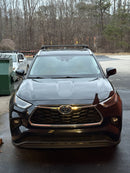 For Toyota Highlander 2020-2025 Roof Rack Cross Bars Flush Rail, Silver-4