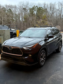 For Toyota Highlander 2020-2025 Roof Rack Cross Bars Flush Rail, Silver-5