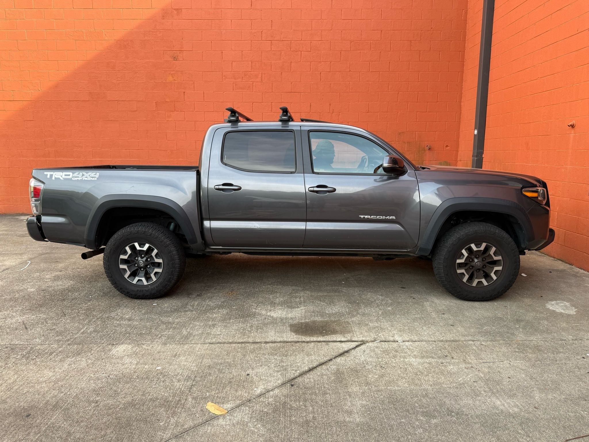 For Toyota Tacoma 2024-2025 Roof Rack Cross Bars Normal Roof Alu Silver