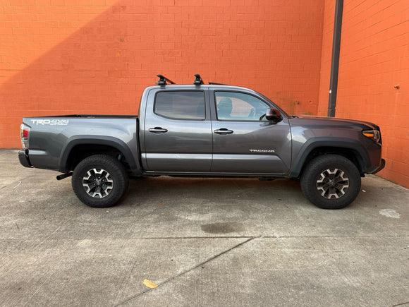 For Toyota Tacoma 2016-2023 Roof Rack Cross Bars Normal Roof Alu Silver