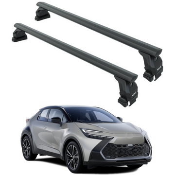 For Toyota C-HR 2023-2025 Roof Rack Cross Bars Normal Roof Black