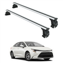For Toyota Corolla Sedan Gen12 (2018-2025) Roof Rack Cross Bars Normal Roof, Silver-1